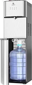 AvalonLimited Edition Self Cleaning Water Cooler Water Dispenser - 3 Temperature Settings - Hot, Cold & Room Water, Durable Stainless Steel Construction, Bottom Loading - UL Listed