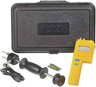 J-4/PKG Analog Pin Moisture Meter Package/Includes Meter, 26-ES Hammer Electrode, Extra 496 pins for The 26-ES Electrode and Carrying case.