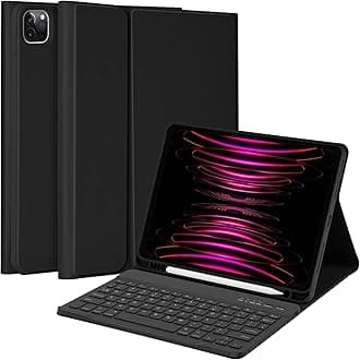 Wireless Keyboard Case with Arabic and English Layout, Rechargeable Bluetooth, Slim Stand Cover,Keyboard Case For (iPad Air 5th 10.9 inch 2022)