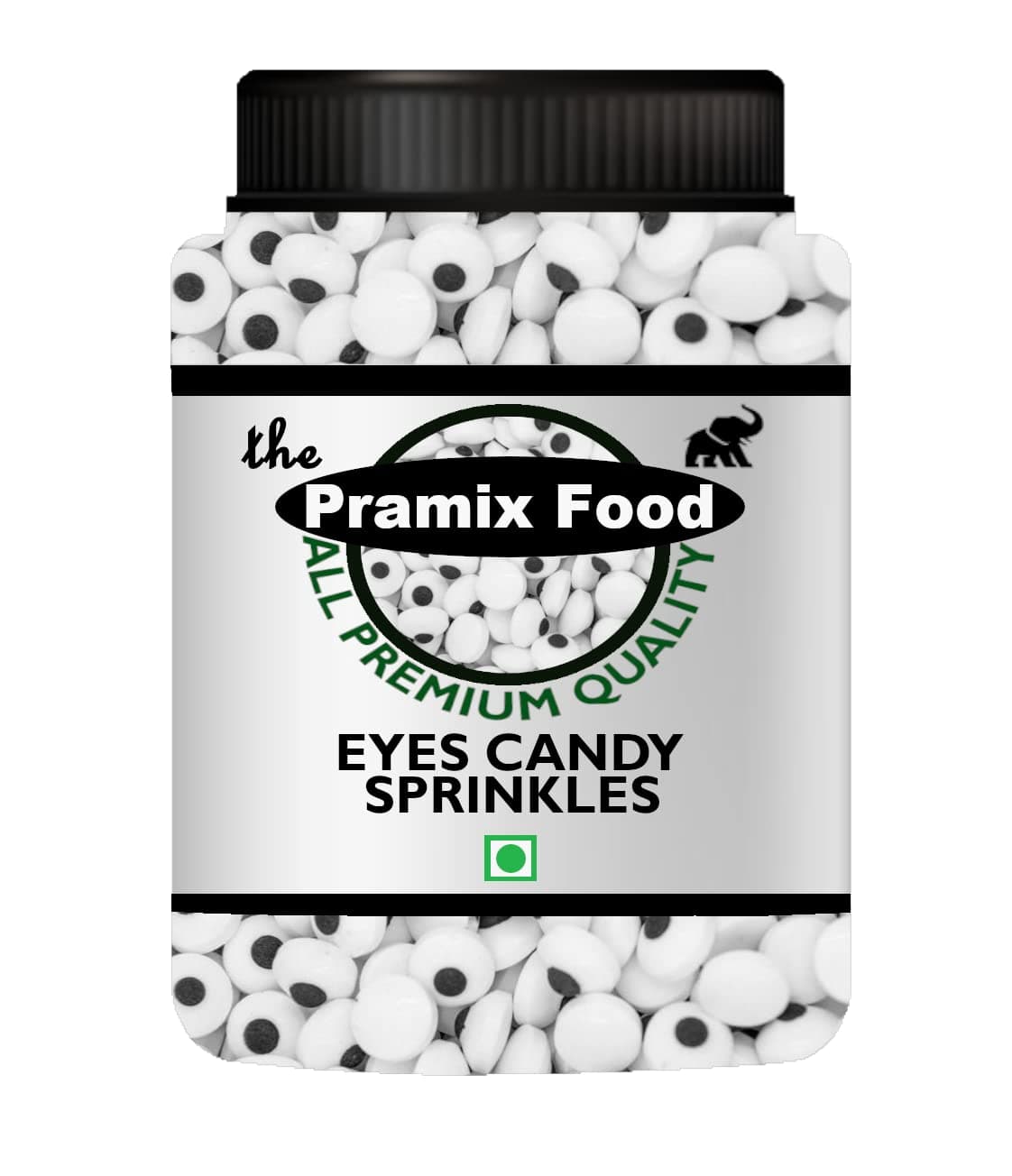 Pramix Eyes Candy | Sprinkle Eye Candy | Candy Eyeballs | Edible Baking Decorations | Cupcakes Decoration 150gm