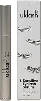 UKLASH | Sensitive Eyelash Serum | UK's #1 Rated Lash Serums for Fuller Lashes, Peptide Based, Vegan Friendly Designed for Sensitive Eyes