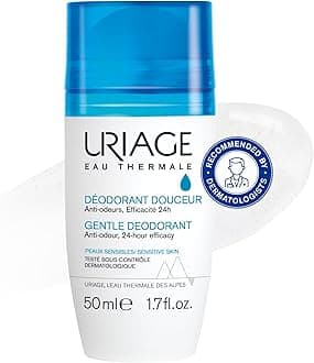 Gentle Roll-On Deodorant 50ml - Anti-Odor, 24h Efficacy - Sensitive Skin - Aluminium-Free, Enriched in Antibacterial Actives - Reduces Perspiration, Controls Odor Without Drying the Skin