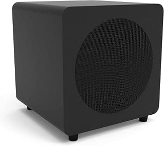 SUB8 Sealed Powered Subwoofer | 300W Peak Power | 8" Woofer | Vinyl | Matte Black