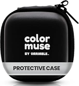 COLOR MUSE Protective Cover for Colorimeter, Durable Storage and Travel Cover for Color Muse 2 & 3 Devices, Secure and Portable for Painters & Designers, Device Not Included
