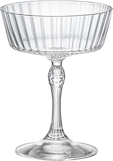 America '20s 9.25 oz. Fizz Cocktail Glasses, Clear, Set of 4