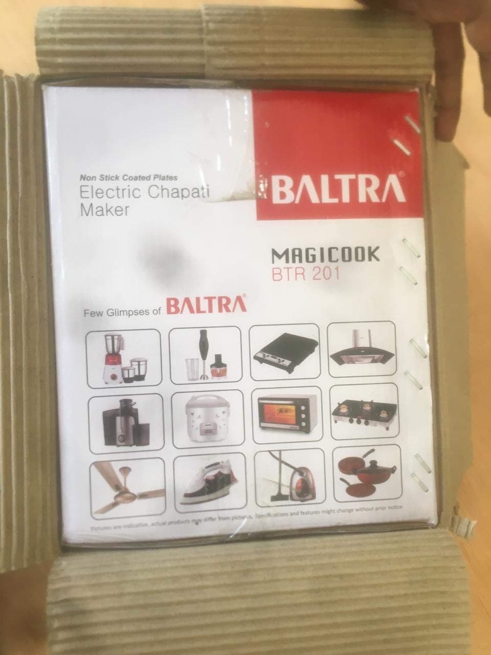 Baltra BTR-201 900-Watt Magicook Rotimaker