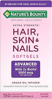 Nature's Bounty Extra Strength Hair, Skin and Nails, 150 Softgels