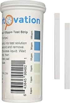 100 Analytical Test Indicator Strips to Detect Peroxide Up to 100 ppm