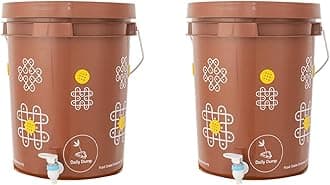 Chomp Double Aerobic Compost Kit (20 L x 2) I Easy & Smell-free l For Converting All Kinds of Kitchen Food Waste into Fertilizer (Manure)