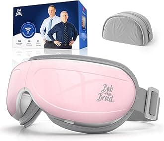 BOB AND BRAD Eye Massager FSA Eligible, EyeOasis 2 Heated Eye Massager for Dry Eyes, Temple Massager for Headache, Migraine & Tension Relief, Warm Compress Eye Massage for Stress Relief
