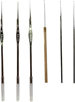 Aari Needles for Threads, Beads Zardosi Beading and Embroidery Tulip Needle Size