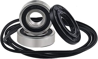 Front Load Washer Tub Bearings and Seal Kit Compatible for LG & Kenmore Etc Replacement Part 4036ER2004A 4036ER4001B 4280FR4048E 4280FR4048L - Black