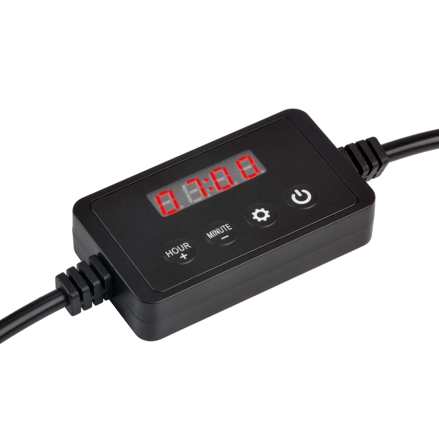 NICREW Single Channel LED Ramp Timer, LED Digital Dimmer for NICREW ClassicLED, ClassicLED Plus Ho, and JTL Series Clip-on Light