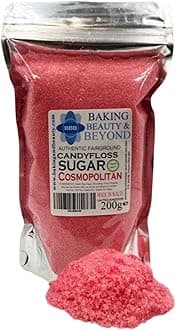 Baking Beauty and Beyond Premium Candy Floss Sugar 200g - Cosmopolitan Flavour