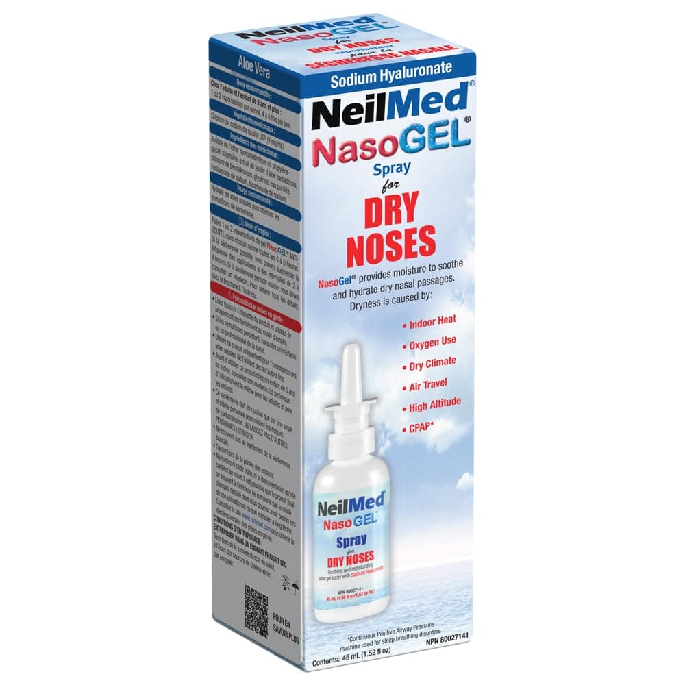 NeilMed Nasogel Drip Free Gel Spray, 1fl.oz