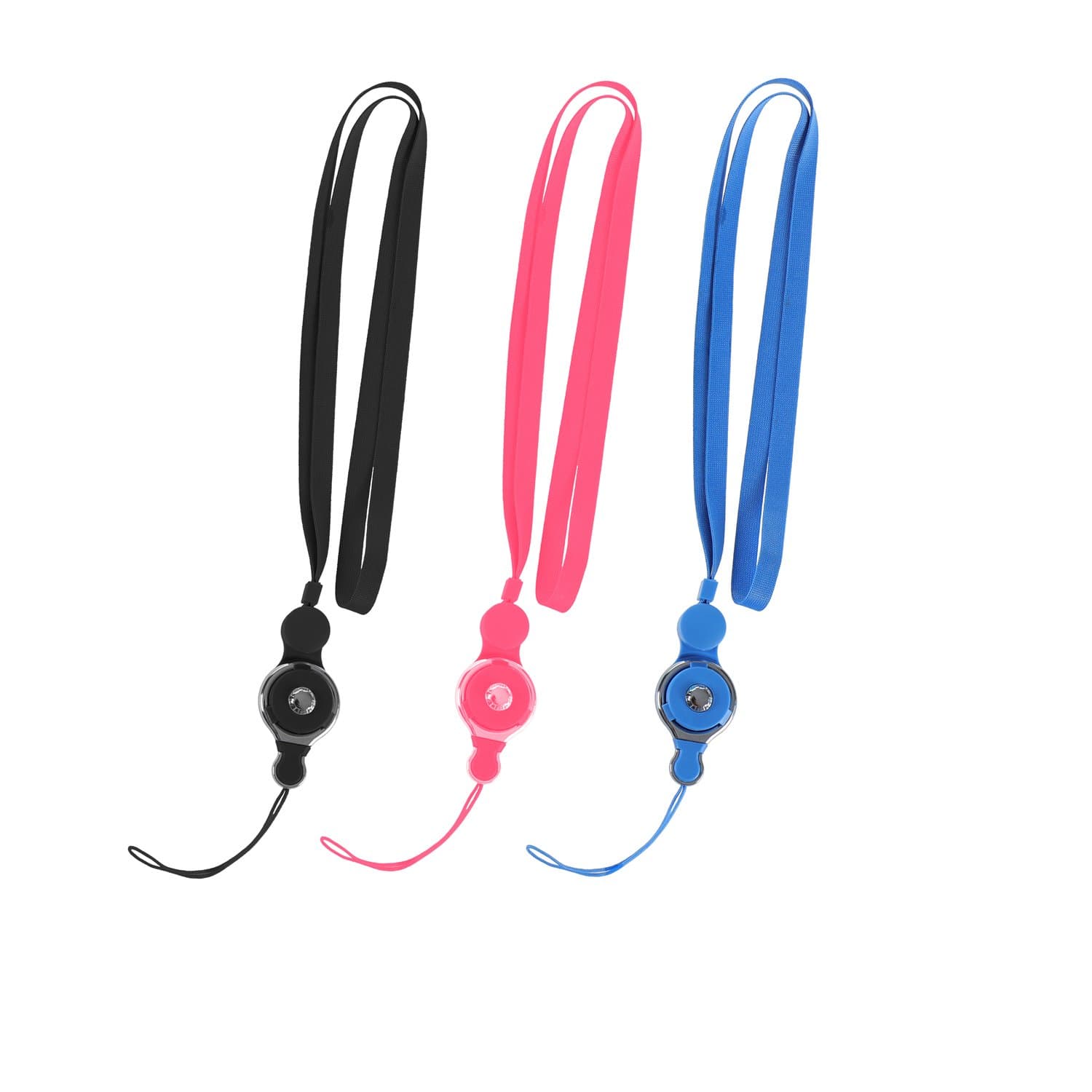 3PCS Cell Phone Neck Lanyard Strap,riepor 21" Quick-Release Nylon Necklace Strap/Wrist Hand Lanyard/Keychain Charms/Finger Ring for iPhone 6 6s 7 8 Plus Case/iPod Mp3/ PSP/USB Flash Flashlight