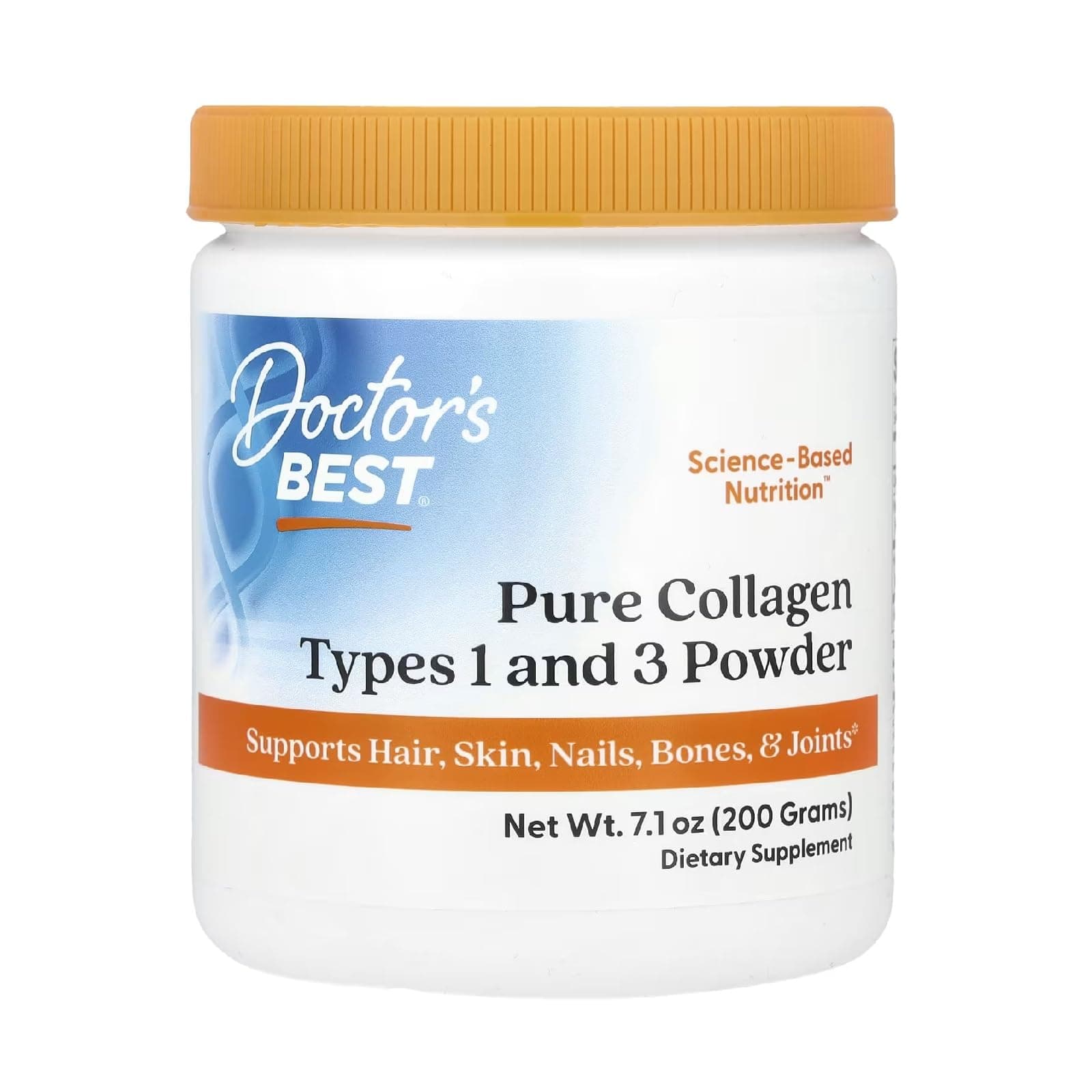 Collagen, Types 1 & 3 Powder, 7.1 oz (Pack of 200 g)