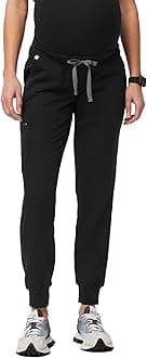 Zamora Jogger Maternity Scrub Pants for Women — Slim Fit, 5 Pockets, 4-Way Stretch, Anti-Wrinkle