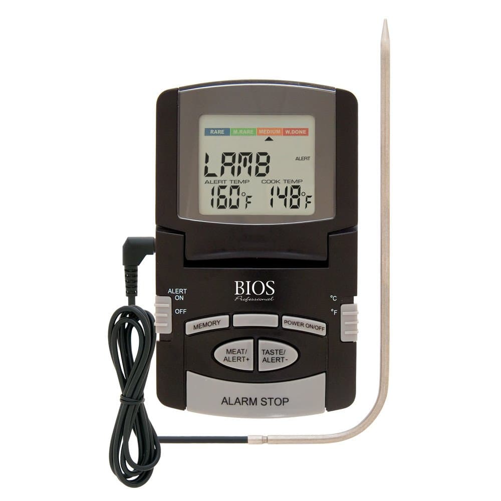 BIOS Professional Digital Meat and Poultry Thermometer, Gray