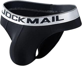 JOCKMAIL Mens Cotton Soft Boxer Brief Underwear Trunks Mens Brief Sport Breathable Underpants