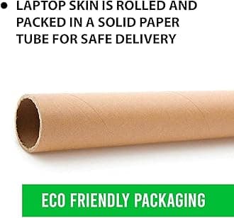 ANCIARY Laptop Skin Stickers HD Quality Sticker for Laptops Upto 15.6" Compatible with Apple/Dell/HP/Lenovo/Acer/Asus/Sony (Dustproof|Waterproof|Scratchproof|Reusable) - Brain Bull EDS1