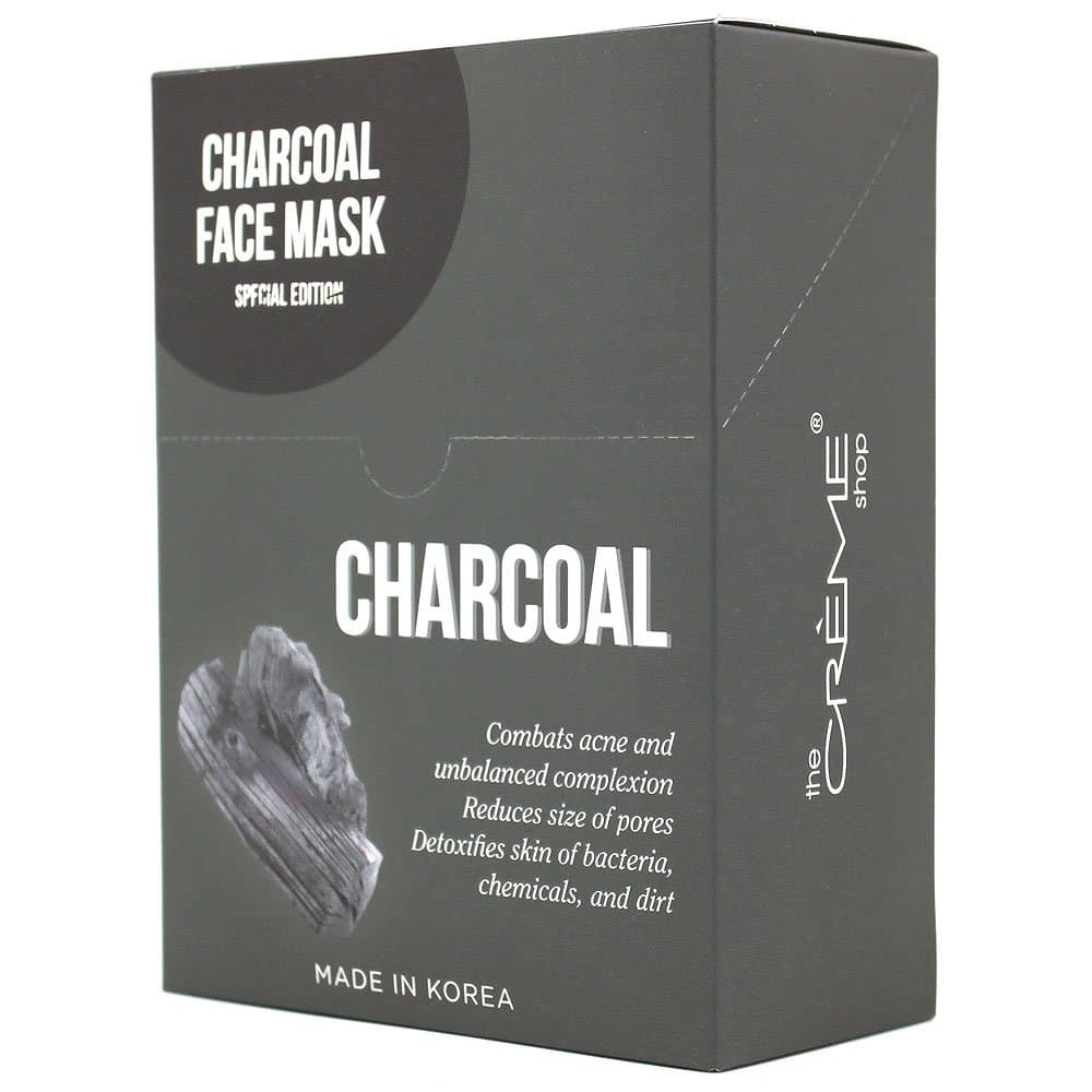 Creme Charcoal Face Mask Collection special edition 12 Pcs