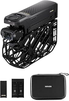 HOVERAir X1 PROMAX 8K Action Flying Camera, Foldable Drone with Camera with 26Mph Follow Speed, 15+ Fully Automatic Flight Modes, Fly Anywhere with OmniTerrain, SmoothCapture 2.0(Basic Combo)