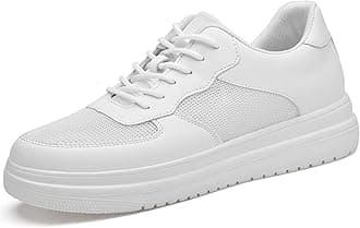 Mens Invisible Elevator Shoes 3 Inches Height Boosting Tennis Shoes Wide Breathable Mesh Casual Walking Sneakers for Men