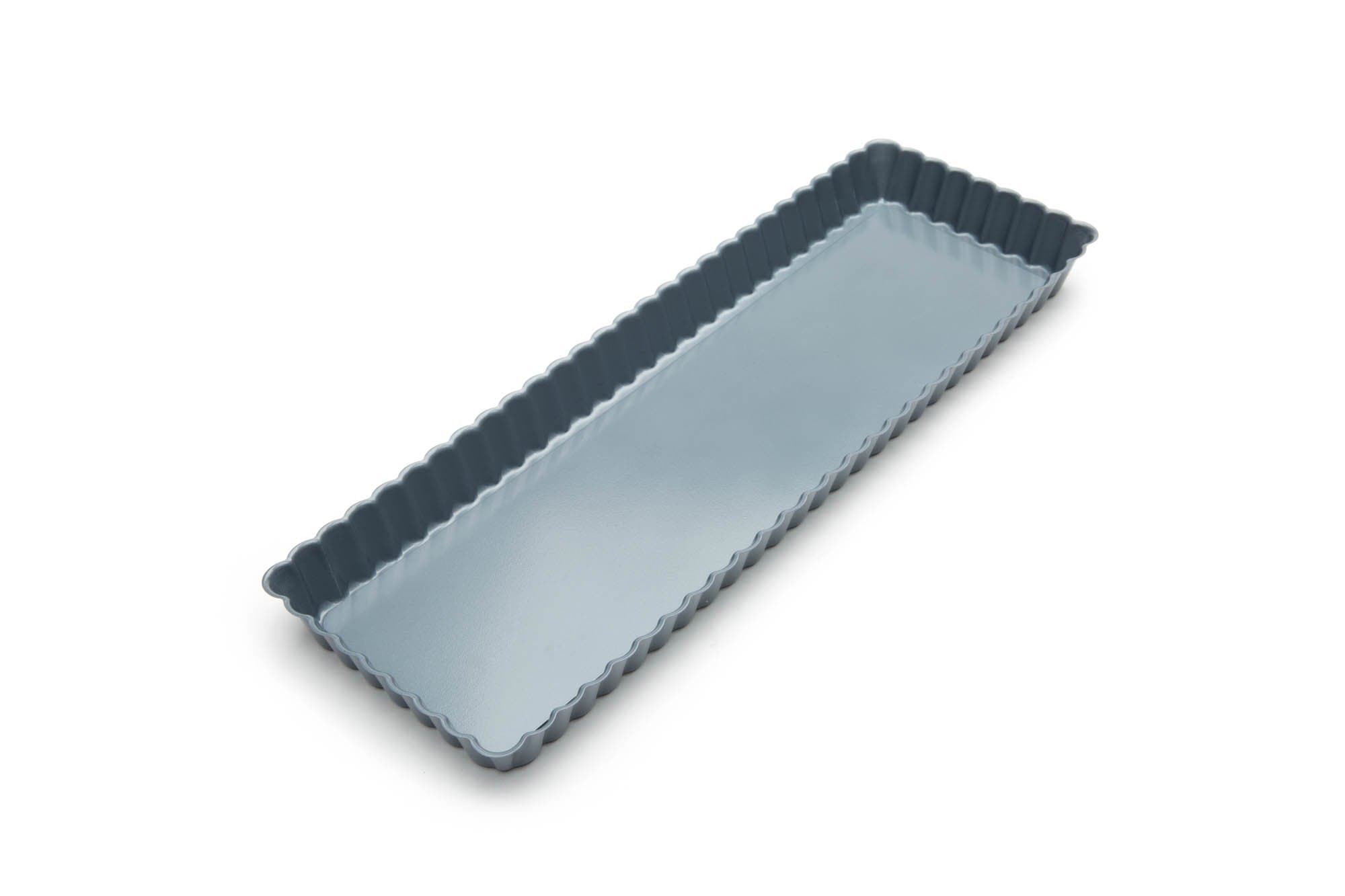 Rectangular Loose Bottom Tart/Quiche Pan, Preferred Non-Stick, 14-Inch