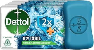Intense Cool Bathing Soap Bar with Menthol (Buy 3 Get 1 Free - 75g each)