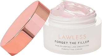 Lawless Mini Forget the Filler Skin-Plumping Line-Smoothing Perfecting Cream - Premium Non-Acne Moisturizer Designed to Prime, Plump, Smooth, and Tighten Skin for a Youthful, Hydrating Look - 0.5 oz