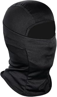 Achiou Balaclava Face Mask, Ski Mask UV Protector Lightweight for Motorcycle Cycling Running