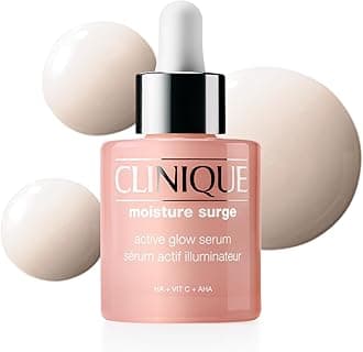 Moisture Surge Active Glow Serum with Lactic Acid, Hyaluronic Acid + Vitamin C | Hydrating, Lightweight + Oil Free​