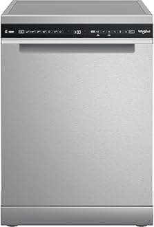 Whirlpool W7F HS51 AX UK 15 Place Settings Freestanding Dishwasher - Stainless Steel