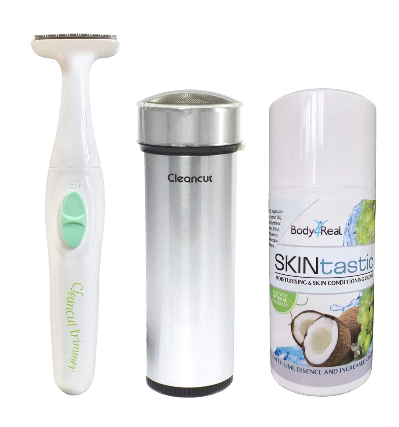 Cleancut Pubic/Bikini Shaving Kit + Moisturising Cream