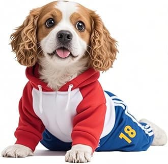 nezababy Chucky Deadly Pet Dog Costume Halloween Clothes Wig and Knife Novelty Funny Scary Props Outfit Apparel Accessories (X-Large, pet Costume)