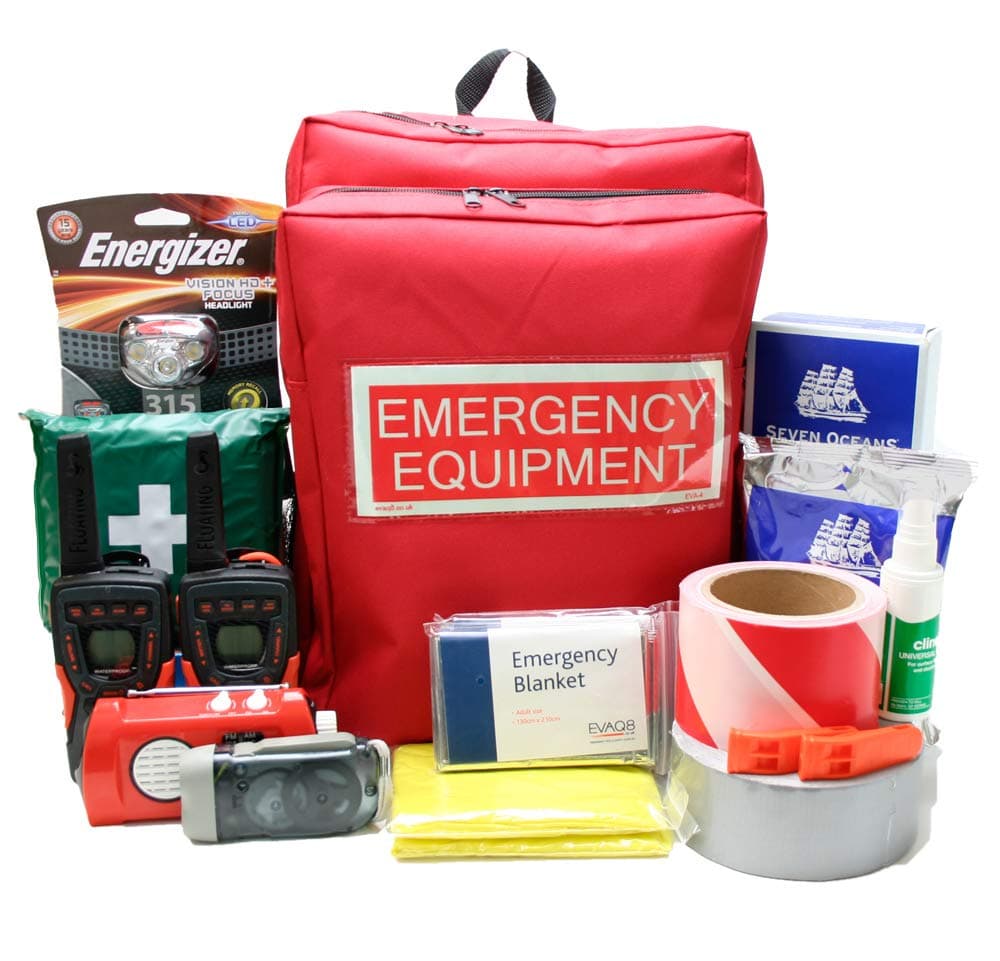 EVAQ8 Grab Bag Designed for Workplace Emergency Use by The Incident Controller
