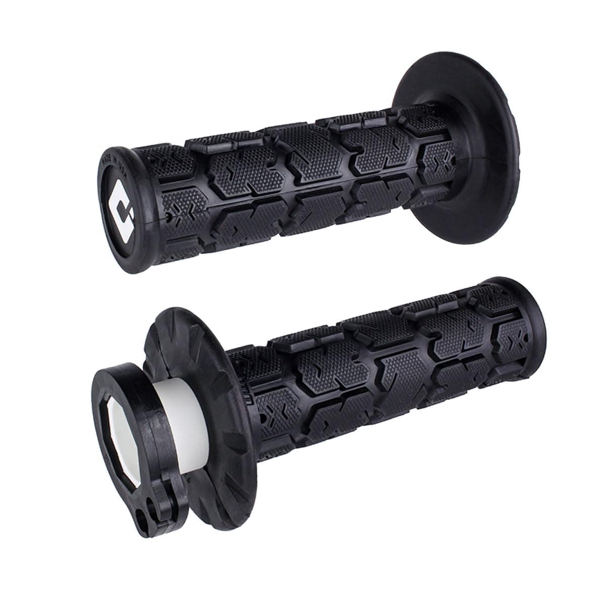 Rogue MX Motorcross Grip Set Black Lock On