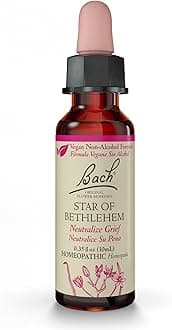 Bach Original Flower Remedies, Star of Bethlehem for Grief and Shock (Non-Alcohol Formula), Natural Homeopathic Flower Essence, Vegan, 10mL Dropper