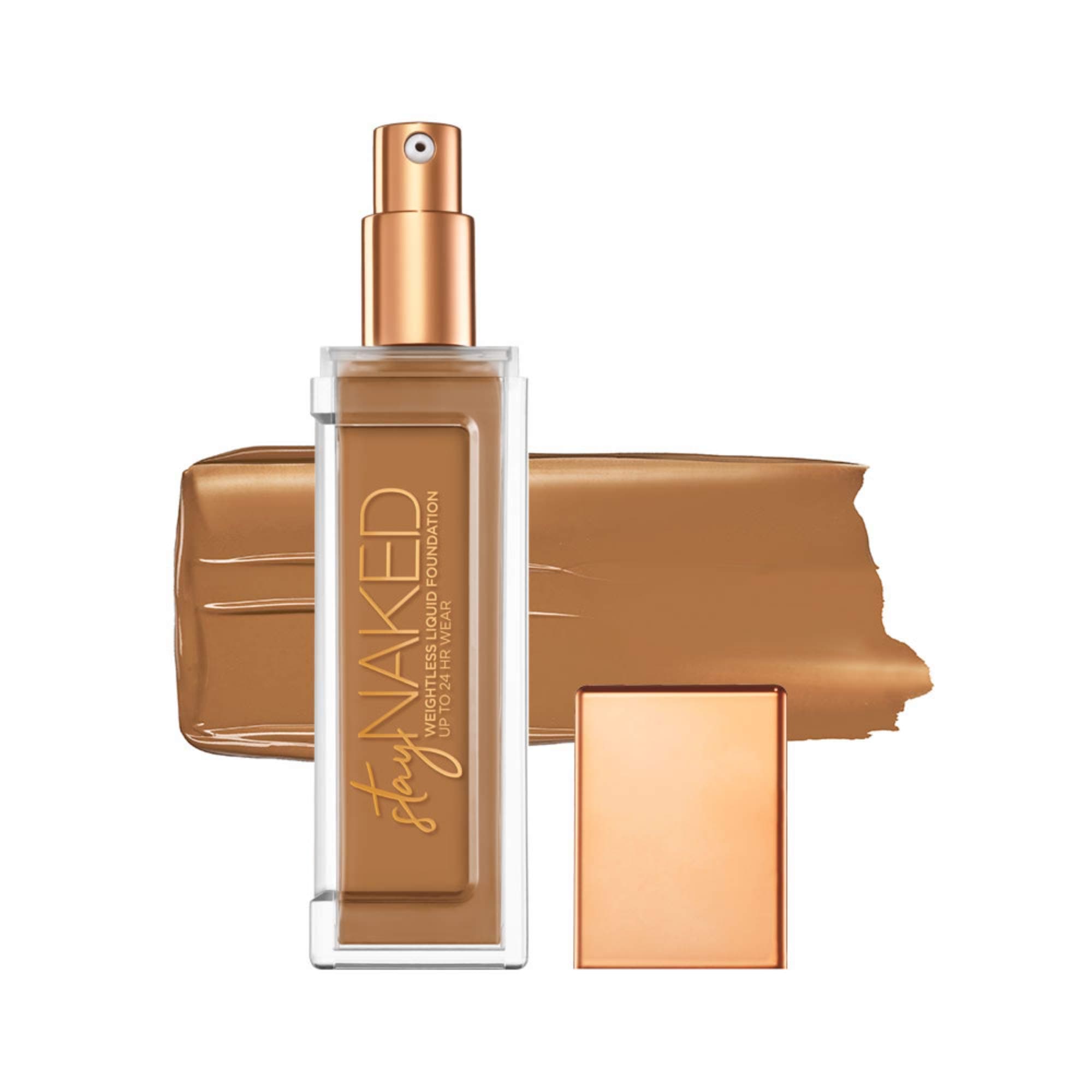 Stay Naked Weightless Liquid Foundation, 61NN - Buildable Coverage with No Caking - Matte Finish Lasts Up To 24 Hours - Waterproof & Sweatproof - 1.0 oz