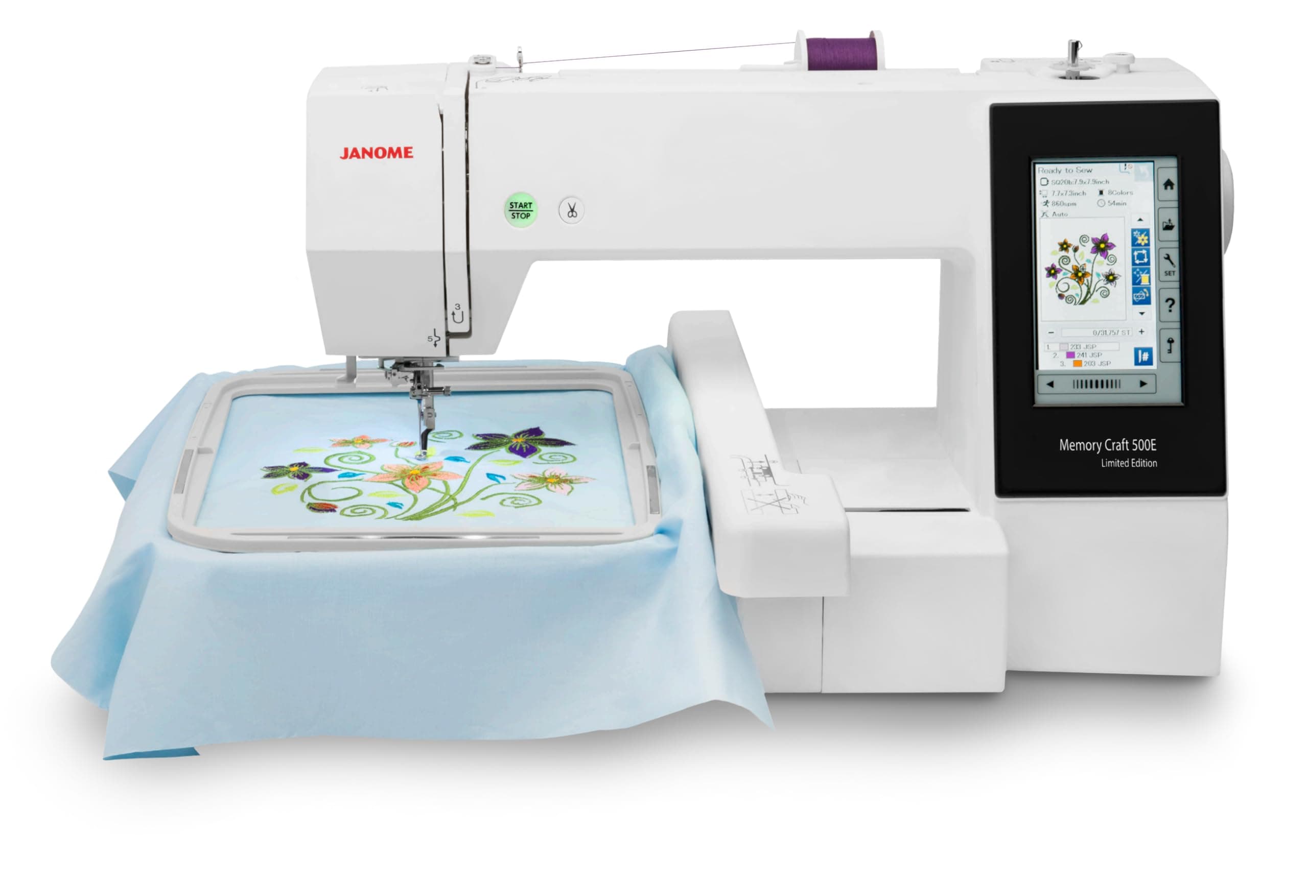 Janome Memory Craft 500e LE Embroidery Machine