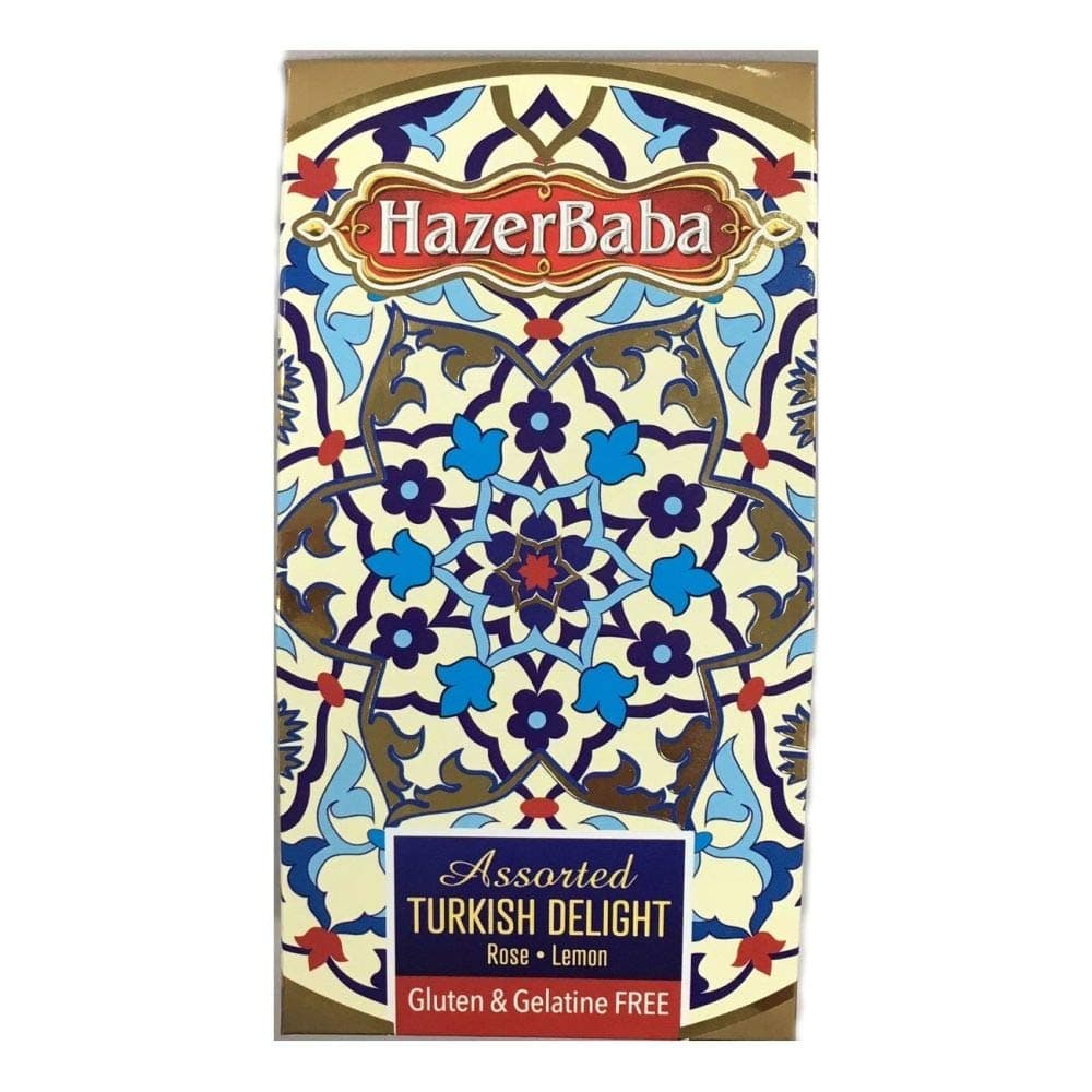 HazerBaba Assorted Rose and Lemon Turkish Delight 100 g