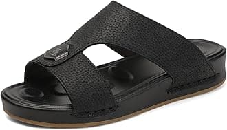 CaretticO Arabic Slippers Men's Sandal Light Weight Slip On Ultra Soft Massage Grip Breathable Medical Water Proof Traditional Outdoor Arabic Sandals for Slippers Men
