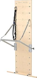 Pilates Springboardwith Push-Through Bar and Light Resistance Springs