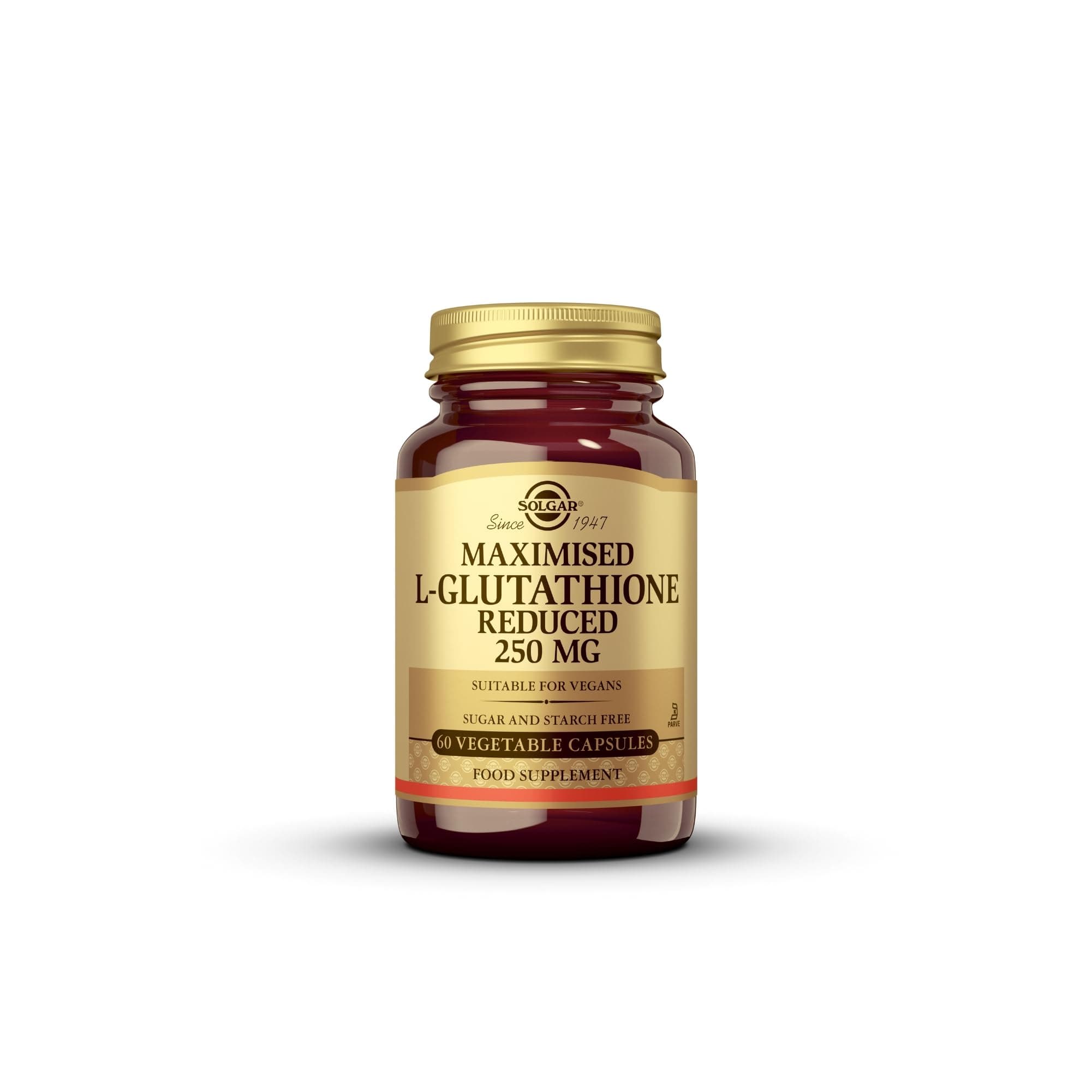 SOL L-GLUTATHIONE VEGICAPS 250 60'S
