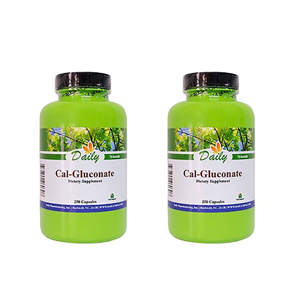 Daily Manufacturing - Cal-Gluconate |250 Capsules, 2 Pack
