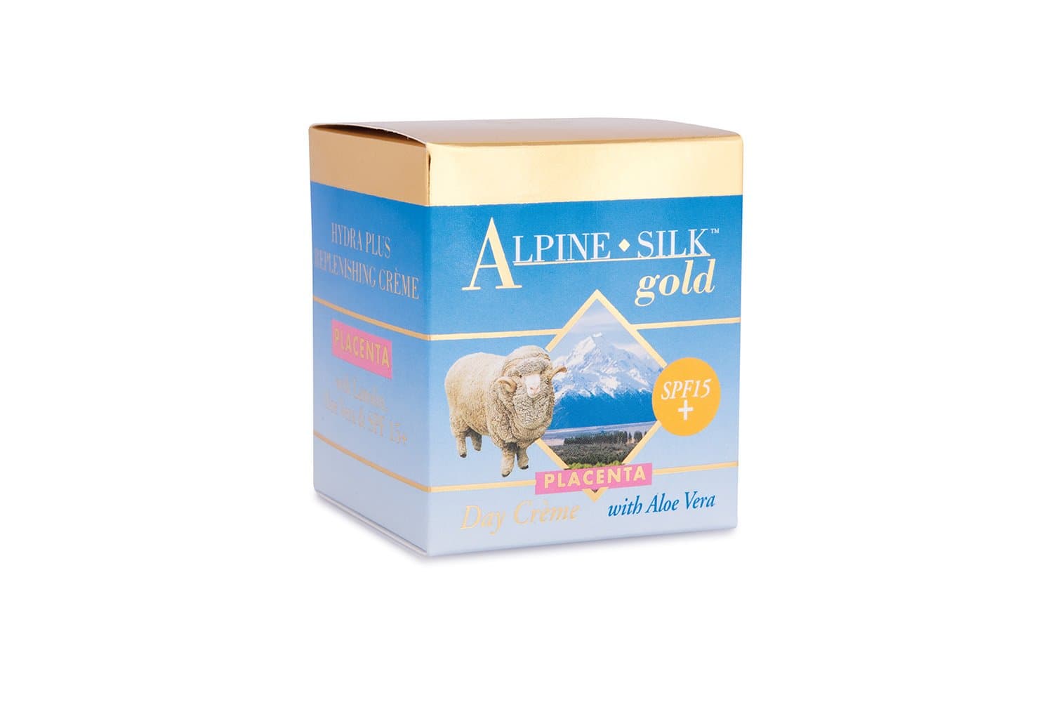 Alpine Silk Gold Placenta Day Creme w/SPF 15+