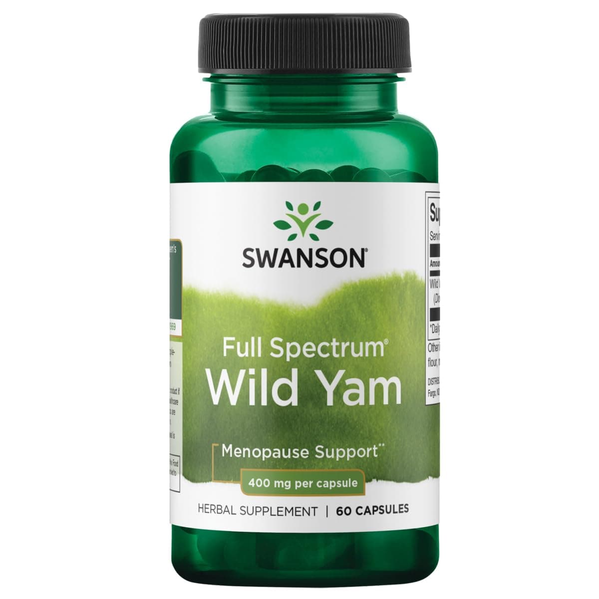 Full Spectrum Wild Yam 400 Milligrams 60 Capsules
