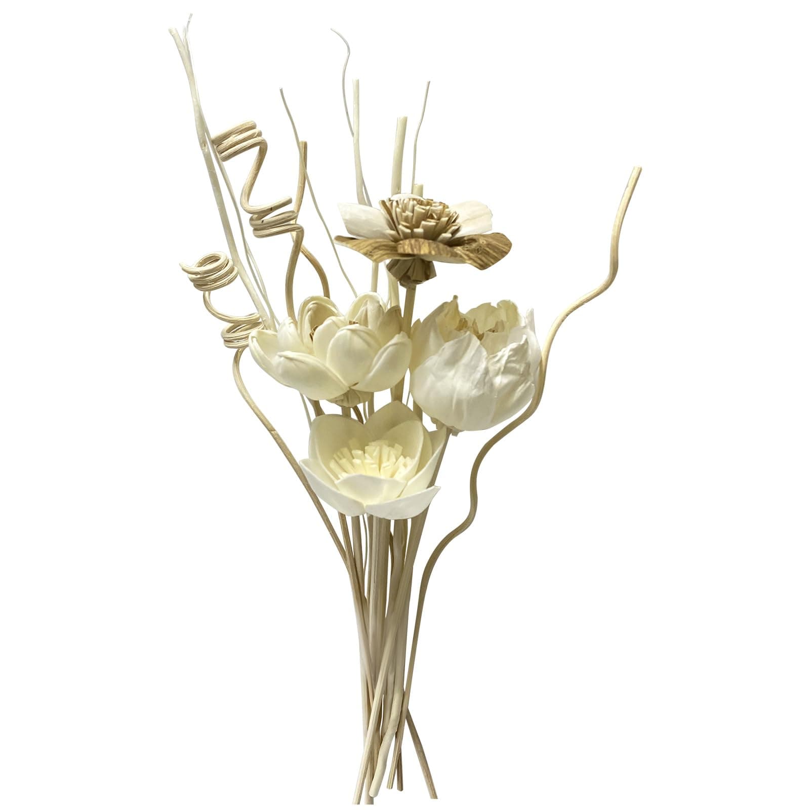 12 Pack Reed Diffuser for Bathroom, Home Decor, Bedroom, Office, Natural Flower