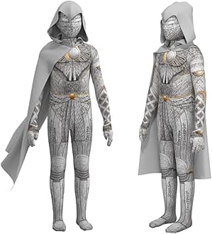 Kids Costume 2025 Halloween Party Cosplay Outfits Jumpsuit Hooded Cloak for Boys